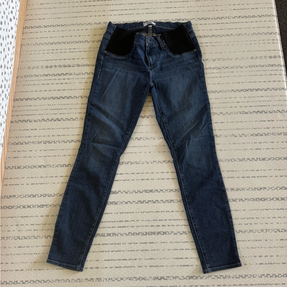 Paige Maternity Verdugo Ankle Skinny Jeans